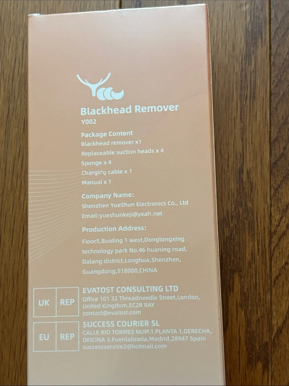Blackhead Remover Pore Vacuum - With Misc Size Heads, Charger & tools